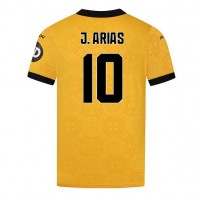 Wolves Jhon Arias #10 Domáci futbalový dres 2025-26 Krátky Rukáv